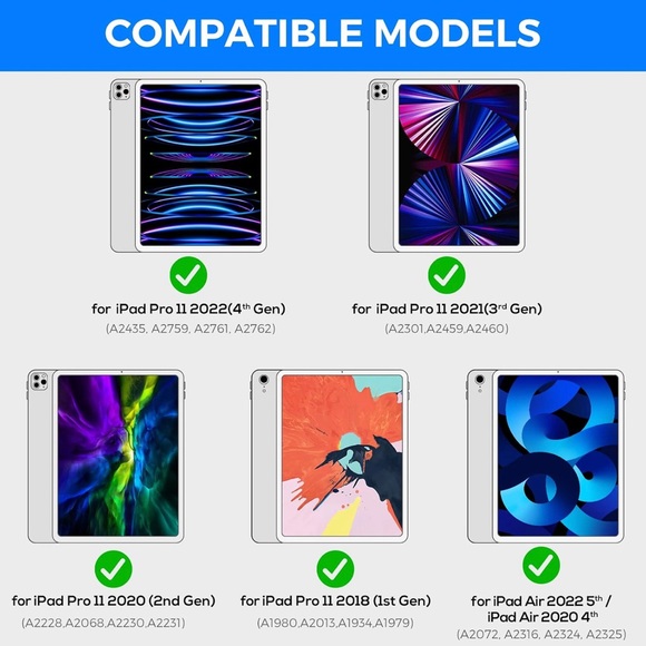 Typecase iPad 11 Pro Case with Keyboard: (11-inch, 2022) - 360° - Picture 13 of 13